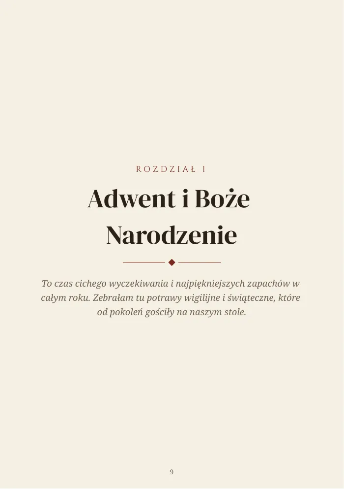 Początek rozdziału